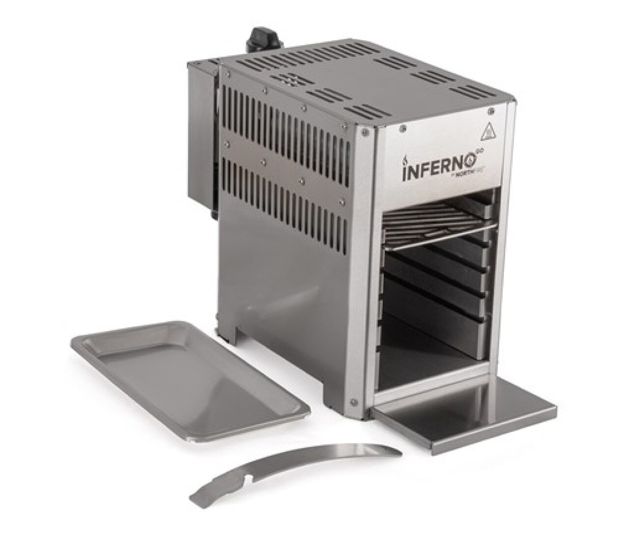 The Hamptons Collection 16” Stainless Steel Lightweight InfernoGO Propane Cooking Grill